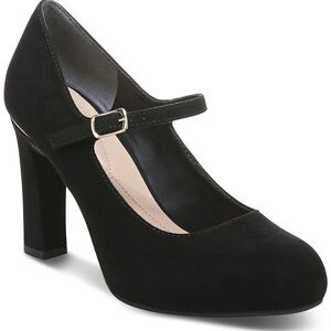 Alfani Black Suede Mary Jane Heels